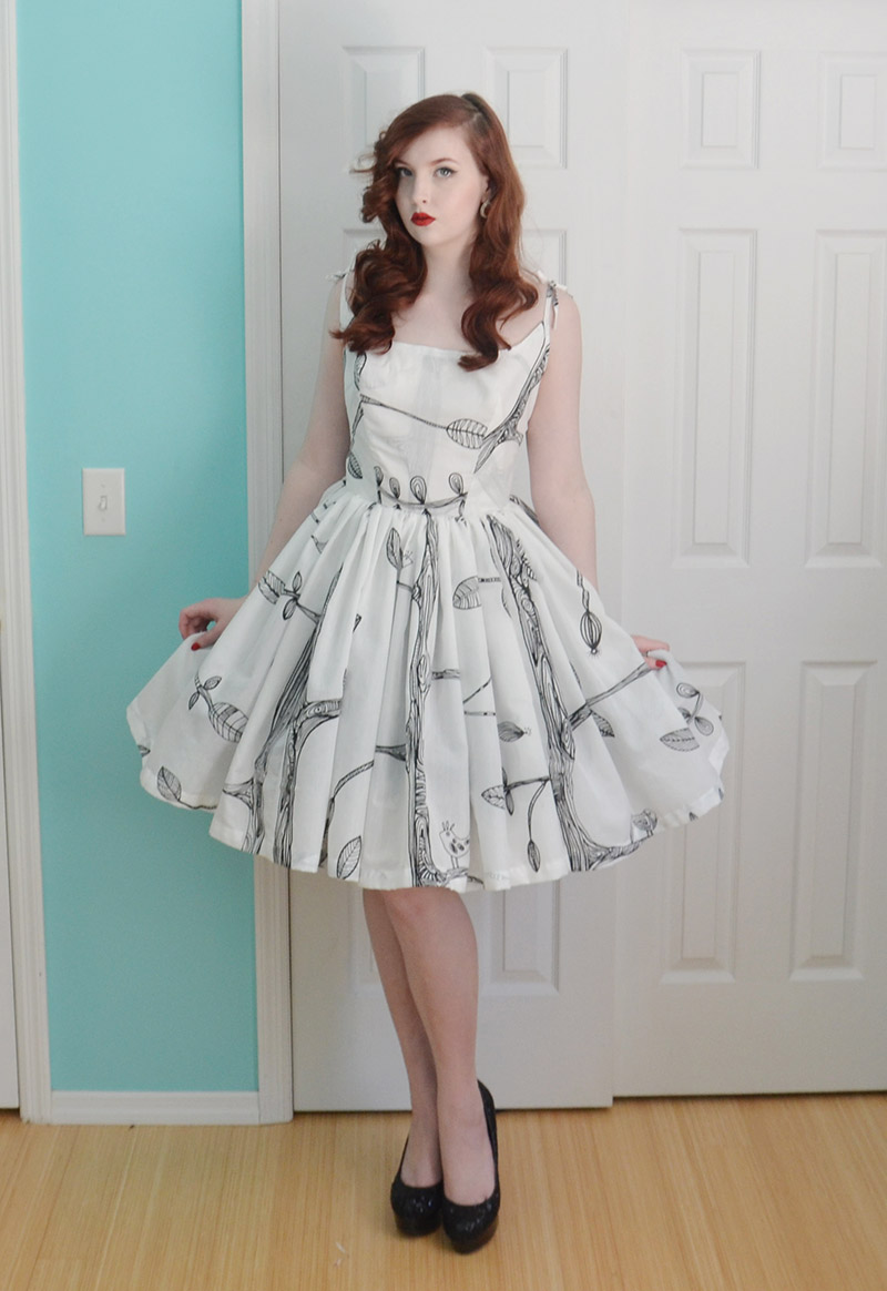 Making a Dress out of Ikea Curtains – Angela Clayton's Costumery
